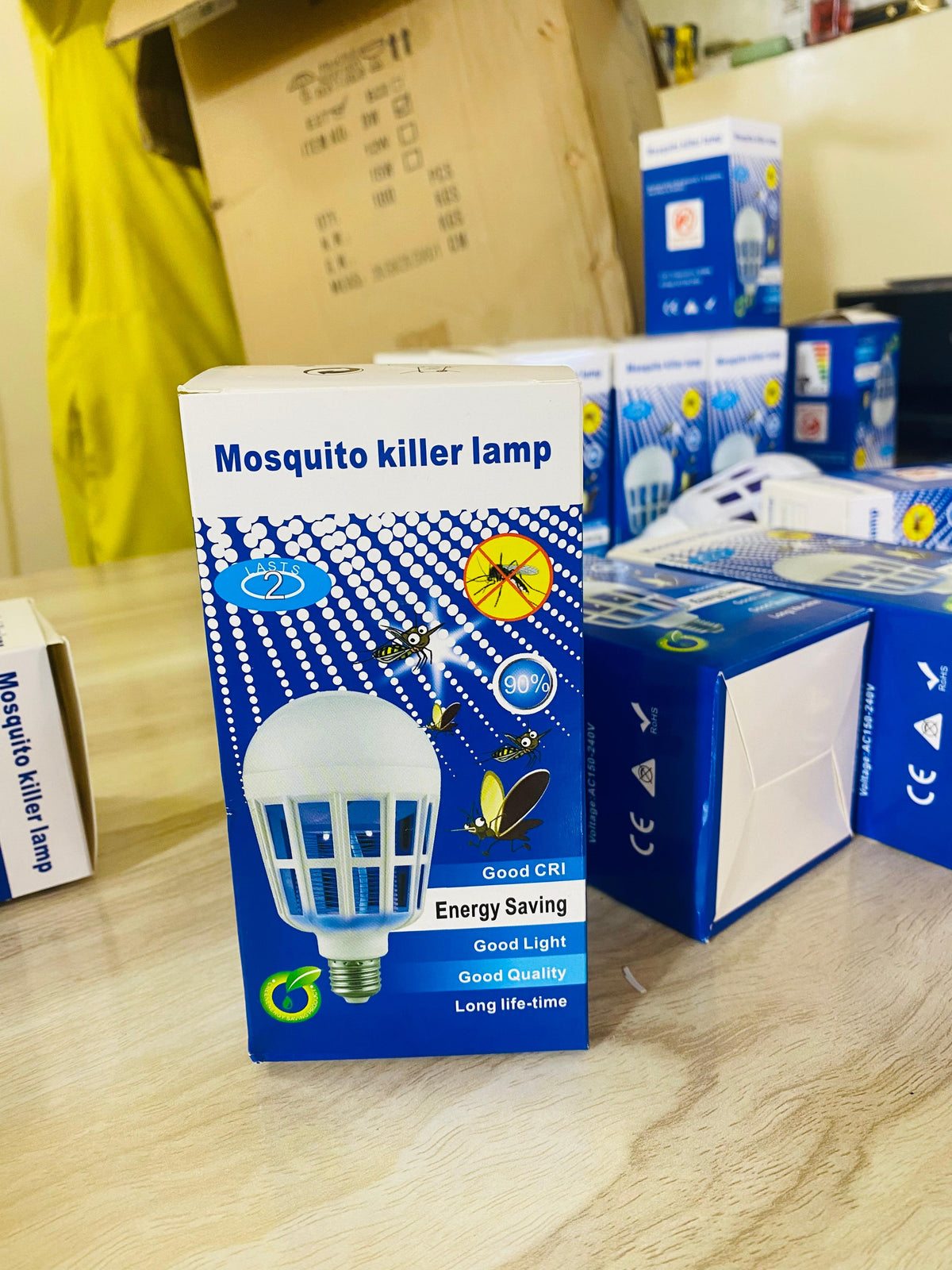 2-in-1 LED Mosquito Killer Lamp 9W – Electric Insect Zapper