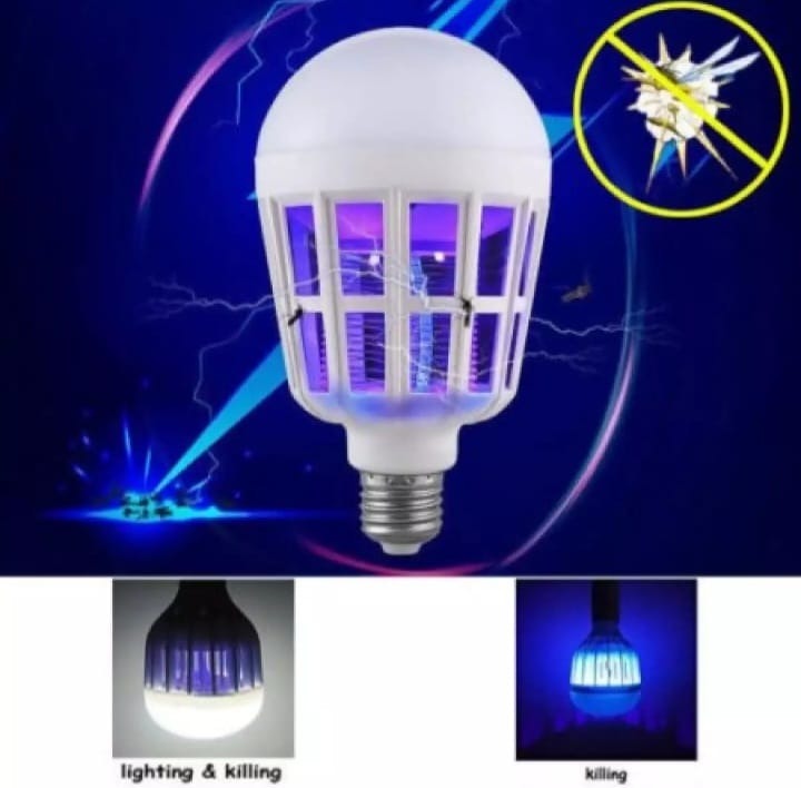 2-in-1 LED Mosquito Killer Lamp 9W – Electric Insect Zapper