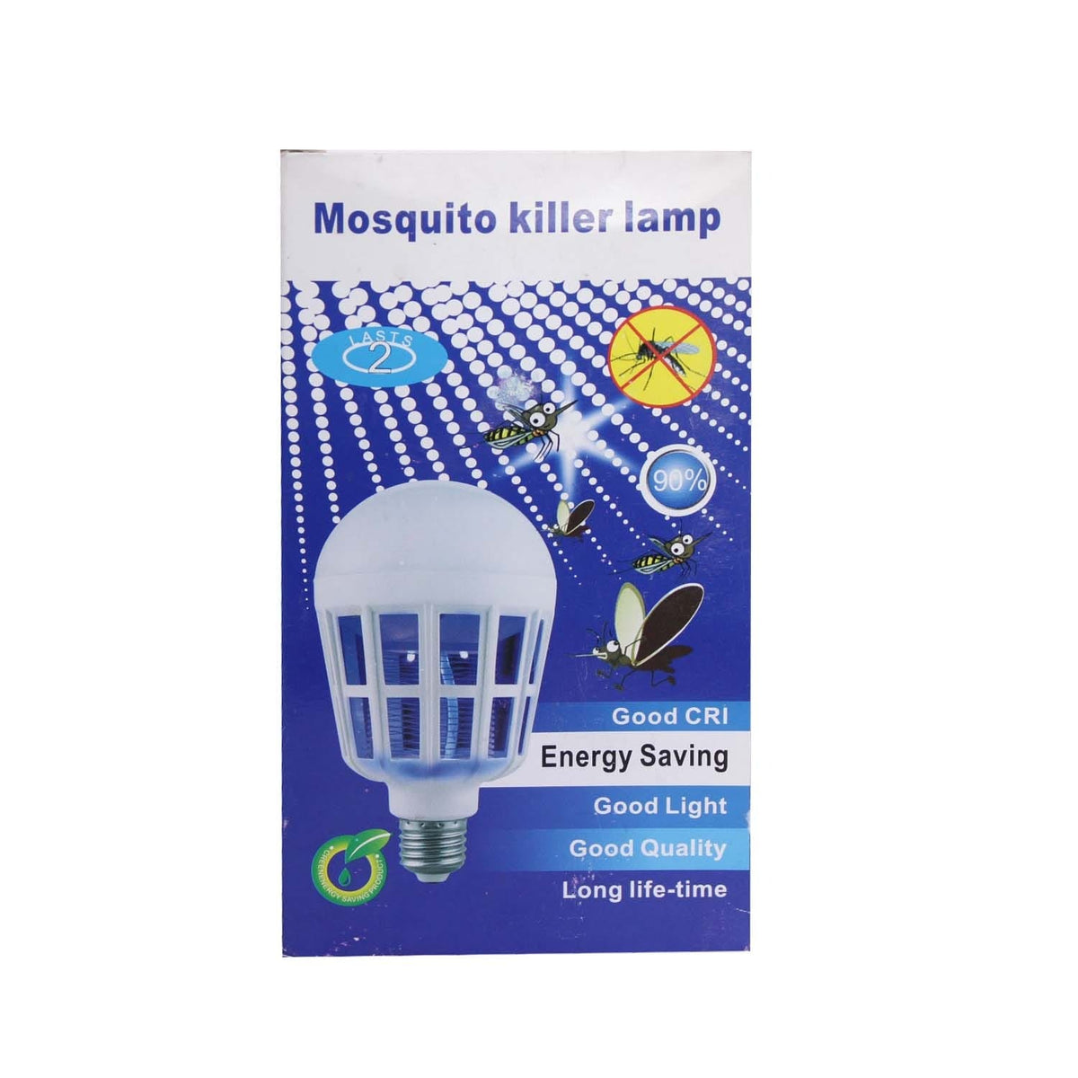 2-in-1 LED Mosquito Killer Lamp 9W – Electric Insect Zapper