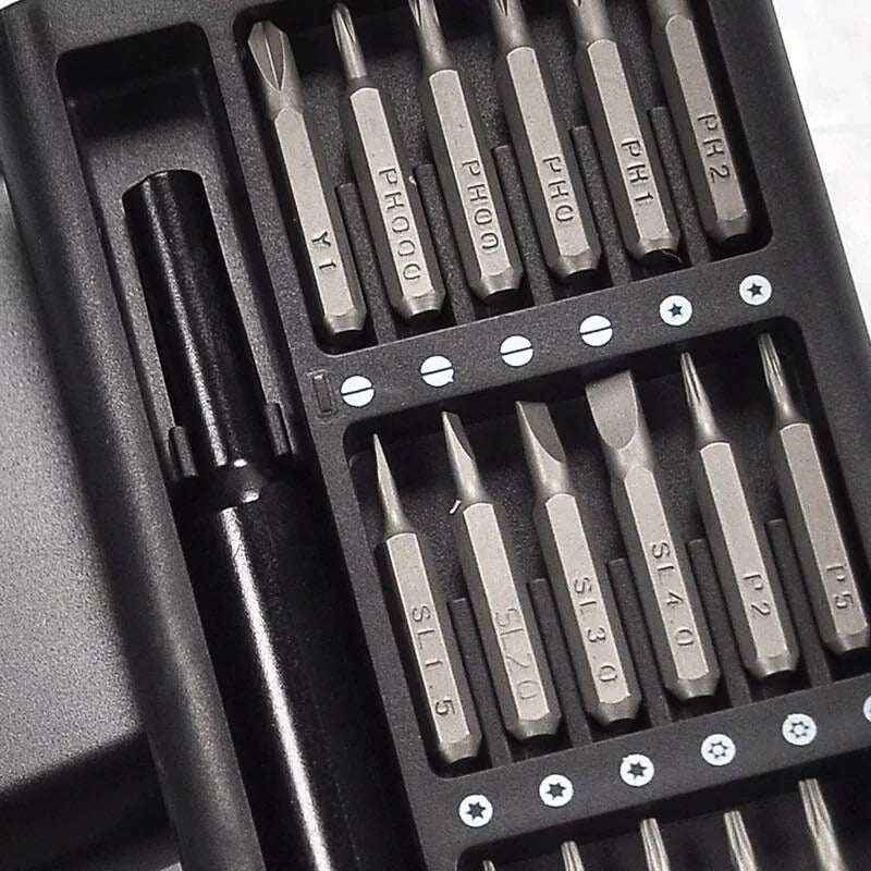 24 In 1 Screwdriver Bit Set – Magnetic Repair Tool Kit