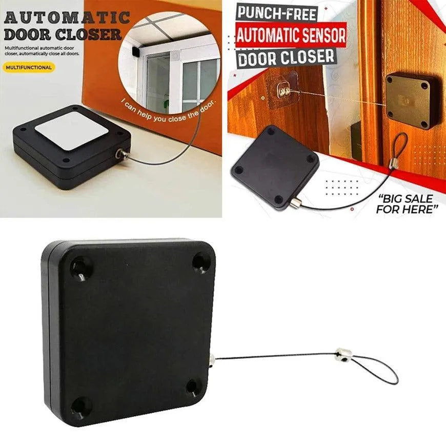 Automatic Punch-Free Door Closer – Self Closing Door Device
