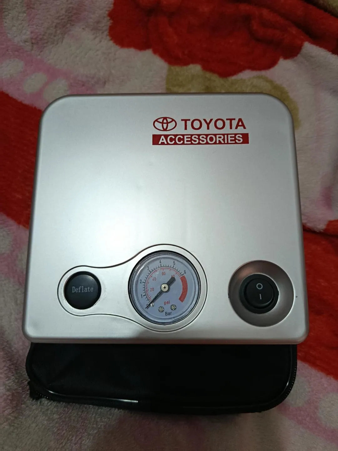 Portable 12V Tire Inflator Air Compressor – Cars & Bikes