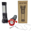 Rechargeable Tactical LED Flashlight & Emergency Power Bank