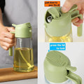 2-in-1 Oil Spray Bottle & Dispenser – 470ml