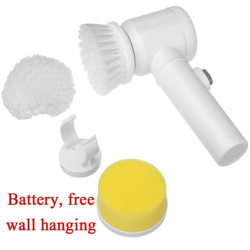 Rechargeable Electric Spin Scrubber – Multi-Functional Cleaning Brush