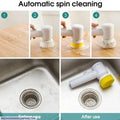 Rechargeable Electric Spin Scrubber – Multi-Functional Cleaning Brush
